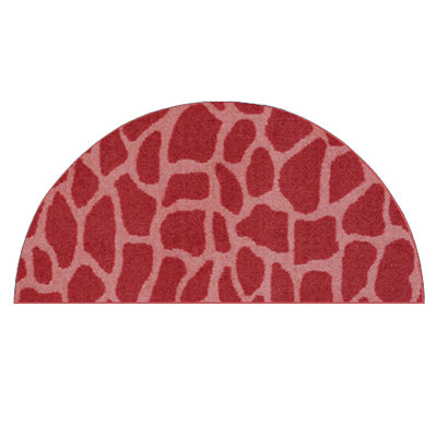 Tapis imprimé animal - Girafe Girly