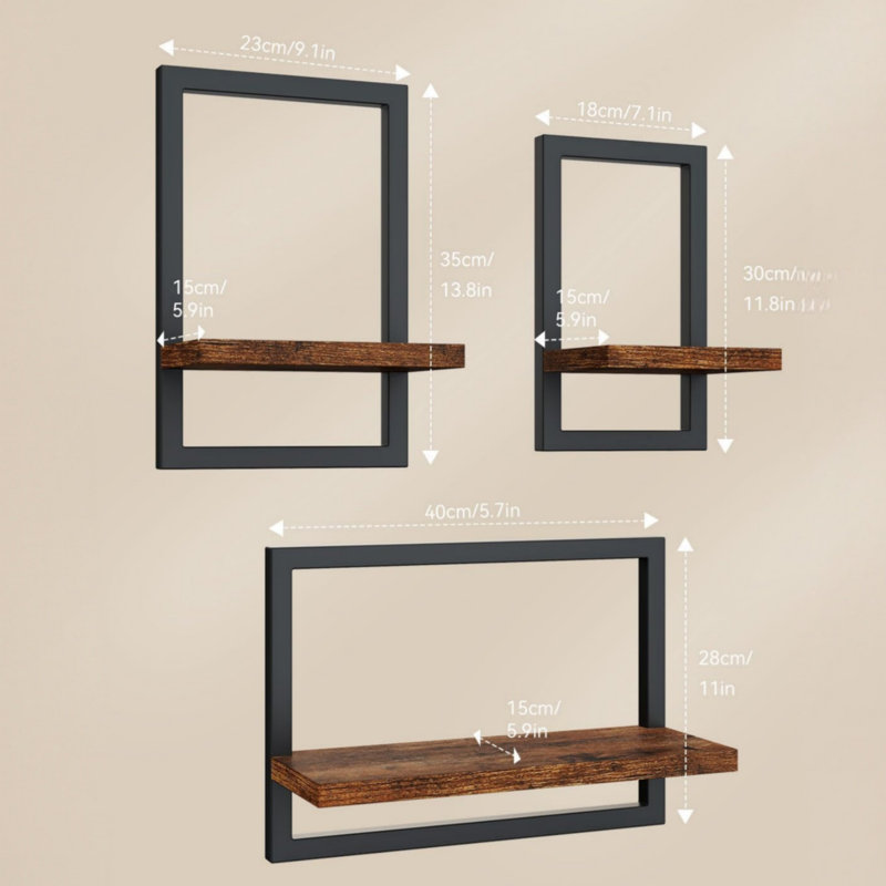 Wood Floating Shelf