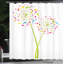 Ensemble de rideau de douche + crochets-44327392