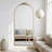 Arch Wood Full Length Mirror Freestanding Mirror Wall Mirror with Carved Design-770898517-770898514