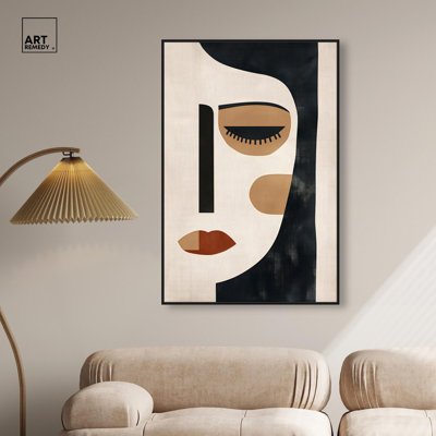 Toile «Face Moderne II» par Art Remedy