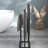 Freestanding 3-Tier -Towel Rack, Matte Black