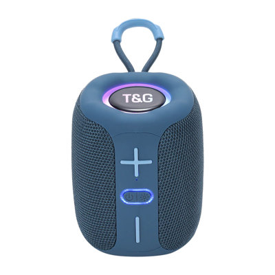 a sound New Exquisite Cylindrical Portable Bluetooth Speaker Colorful Lights Cool Gift Sound