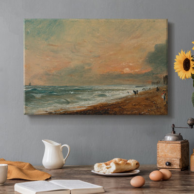 Weymouth Bay: Bowleaze Cove et Jordon Hill-John Constable-Toile tendue avec châssis-c. 1816 - 1817