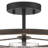 Kwong 3 - Light Living Room Steel Dimmable Glass Semi Flush Mount-1037918858