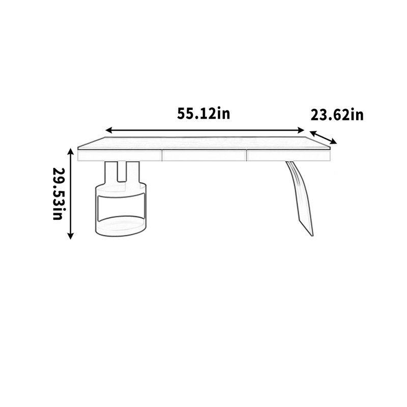 Pied de rangement en pin massif, H 29,53 po x l 55,12 po x P 23,62 po