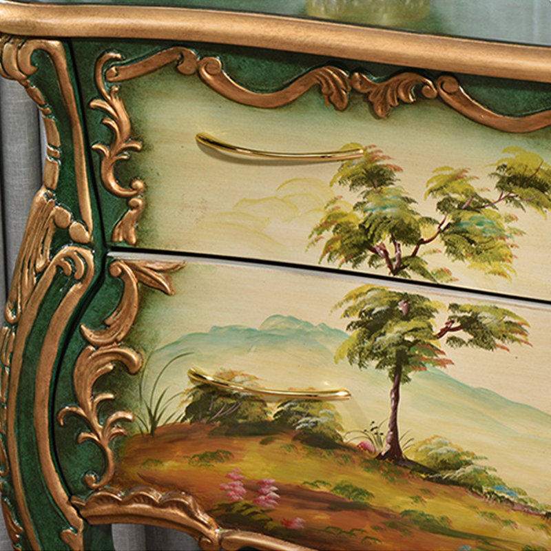 European decorative cabinet side cabinet