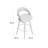 Tseng Swivel Upholstered Counter Stool