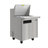 27 in. Commercial 1Door Refrigerated Mega Salad and Sandwich Prep Table, 12 Pan Capacity and 7.1 Cubic Feet of Storage