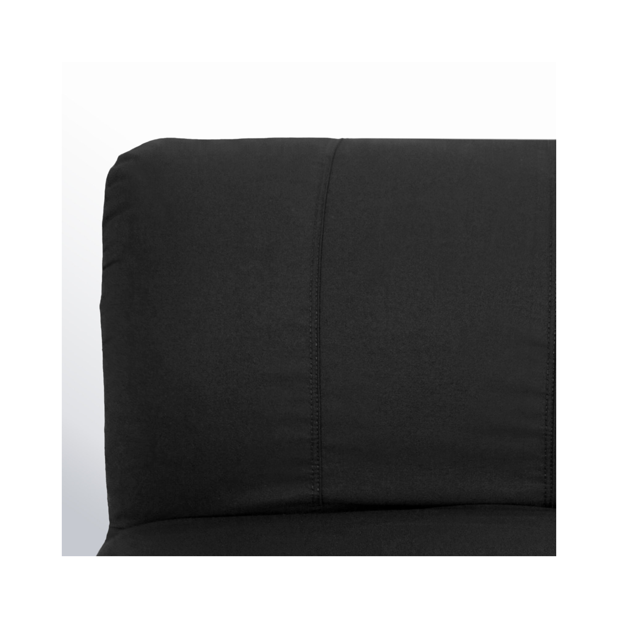 Praia 124" Sunbrella Outdoor Sofa, Canvas Black Sunbrella® Canvas