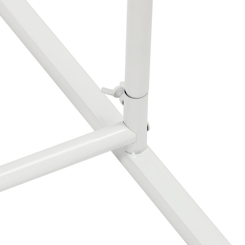 Supports de mariage / fête avec housses, H 78,72 po x l 78,72 po x P 19,68 po, Rose