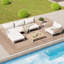  Canapé modulaire de patio pour 5 personnes avec coussins Imir-333994018