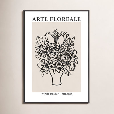 Bimini "Arte Floreale 1" Print by Romina Gadler