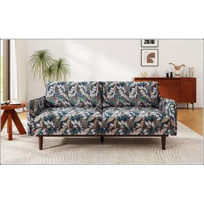 Modern Style Loveseat Sofa With Spacious Seating And High-Density Foam For Ultimate Comfort And Durability