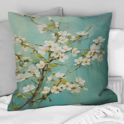 Coussin Apple Blossom Elegance Monochromatique XXI