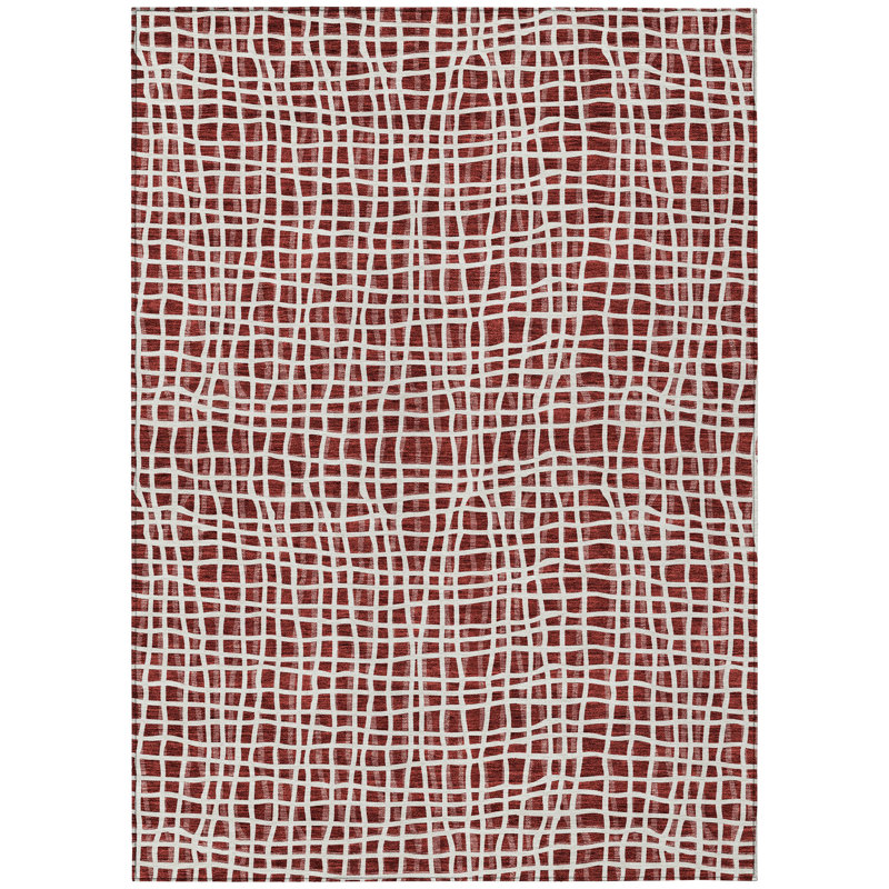  Finck Non-Slip Indoor / Outdoor Door Mat, Rectangle 5' x 7'6"