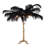 28"H Branch and Black Ostrich Feather Table Lamp-1025411290