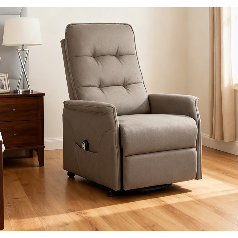 Fauteuil électrique pour personnes âgées, avec télécommande, poches latérales, assemblage rapide