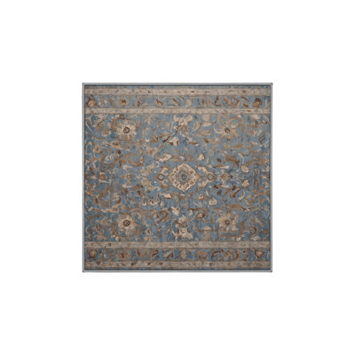 Tapis gris soyeux et moelleux
