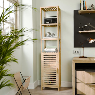 Taylorstown Bamboo Freestanding Linen Cabinet