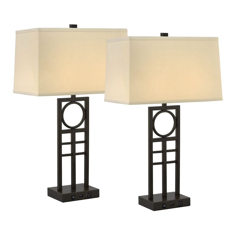 Anello Metal USB Table Lamp