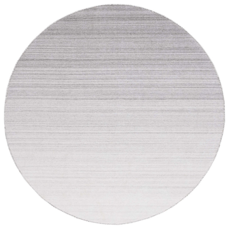 Kilim Flat Weave Performance Rug, Round 6'
