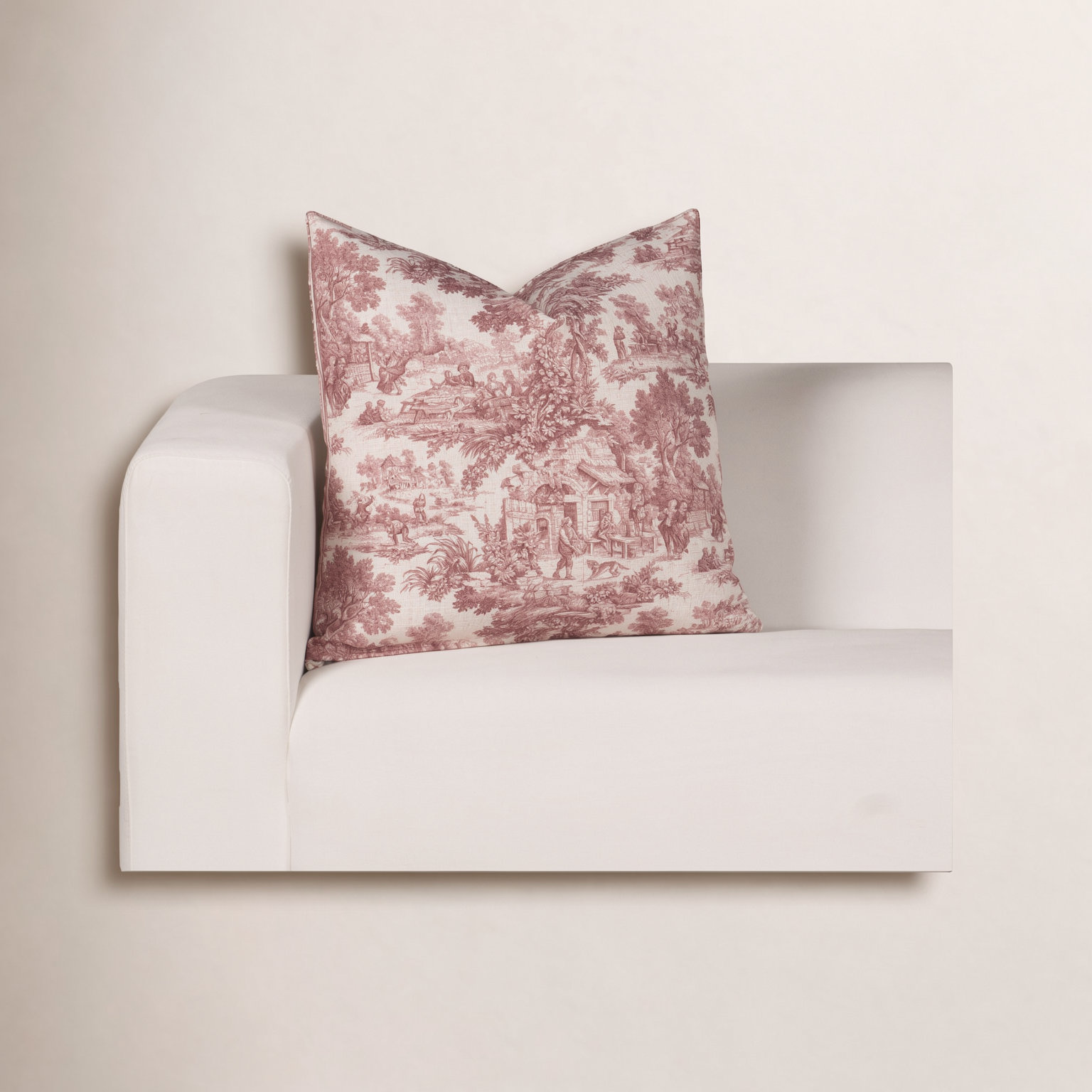 Crissi 20" Pillow, Burgundy