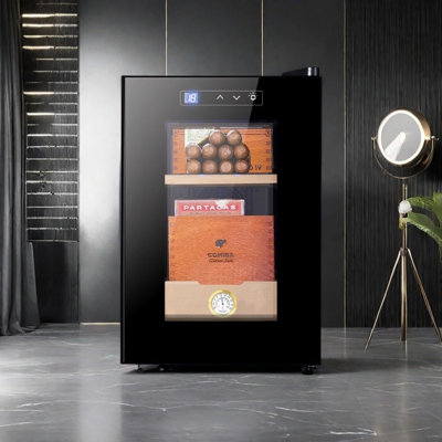 Electronic thermostatic cigar cabinet Home humidor