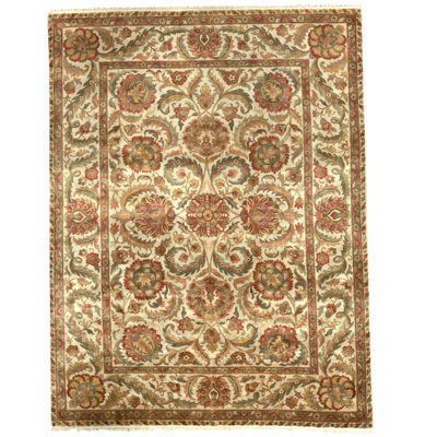 Hand Knotted Wool Oriental Indoor Rug