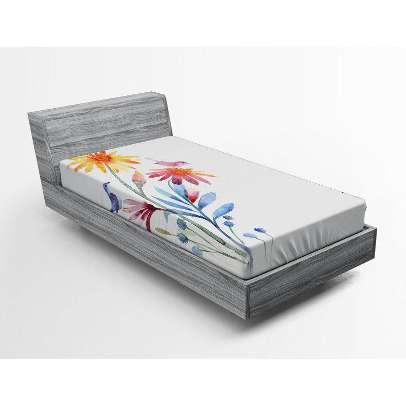 Microfiber Fitted Sheet, Twin Fitted Sheet