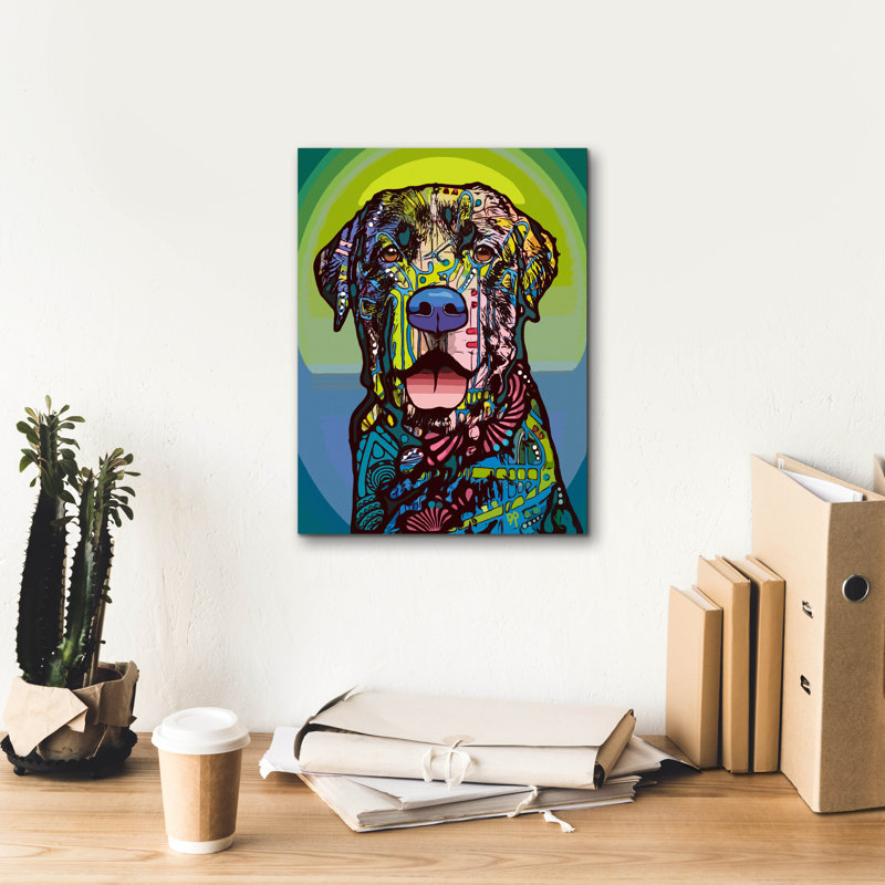 «Indelible Lab» par Dean Russo, H 16 po x l 12 po x P 0,75 po