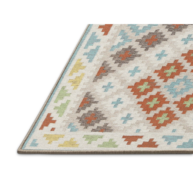 Tapis contemporain gris, Rectangle 7 pi x 9 pi