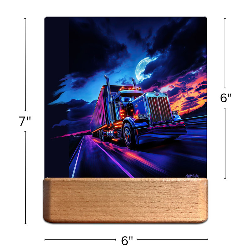 Moonlit Trucker LED Nightlight