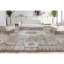 Tapis brun et beige de haute qualité noué à la main Ziegler