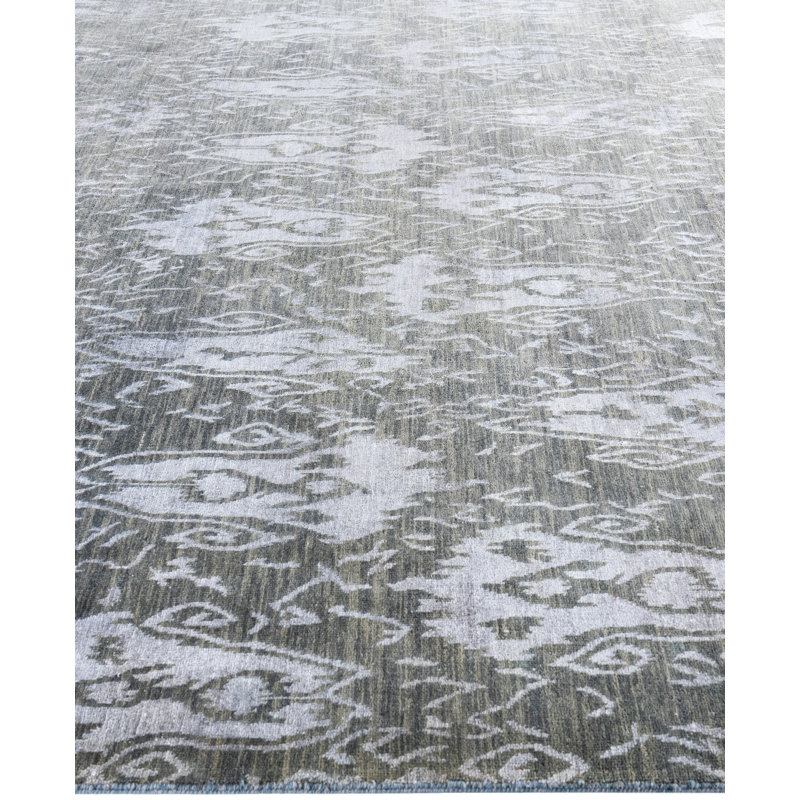 Overdyed One-of-a-Kind 8' 1" X 10' 2" Hand Knotted Area Rug