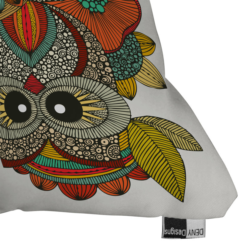 Owls Indoor/Outdoor Throw Pillow, 20" x 20"