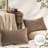 Velvet Quilted Throw Pillows, Braided Textured Decorative Cushion-1907549690-1927507250