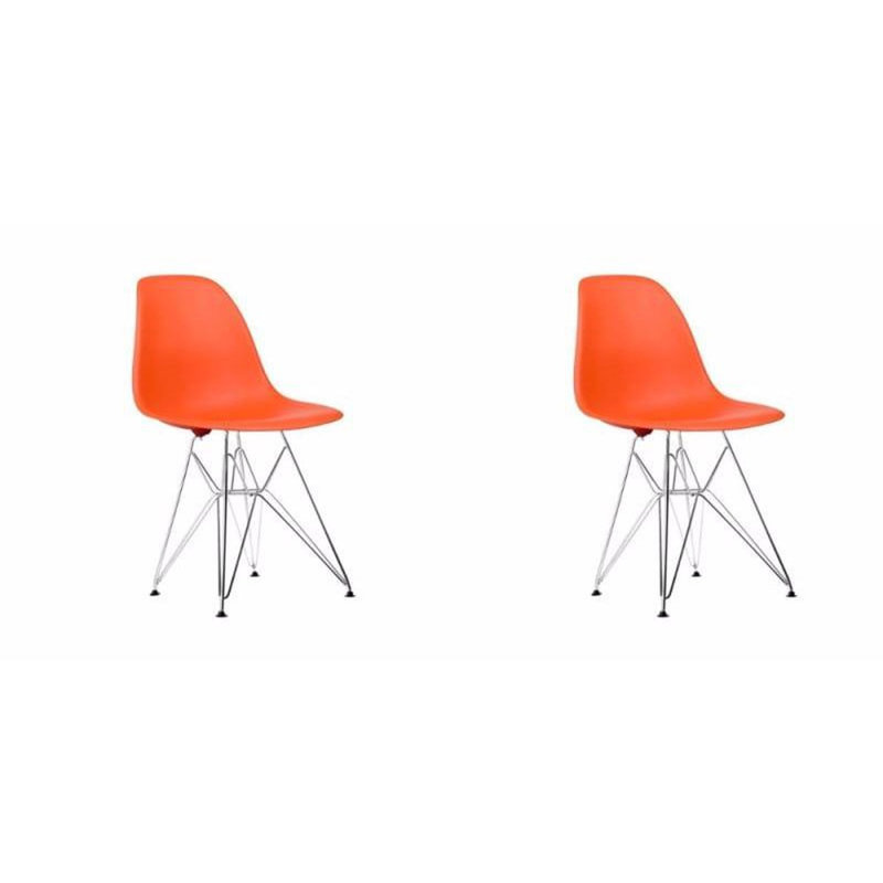 Chaise d'appoint Carbajal, Orange