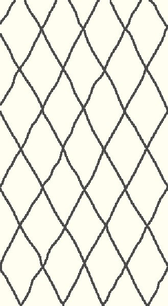 Otrange Geometric Area Rug, Rectangular 80 x 150cm