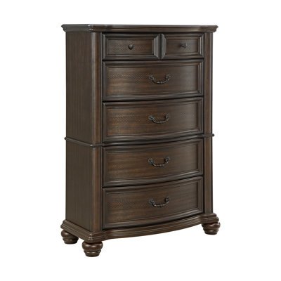 Commode 5 tiroirs Goufran en acajou