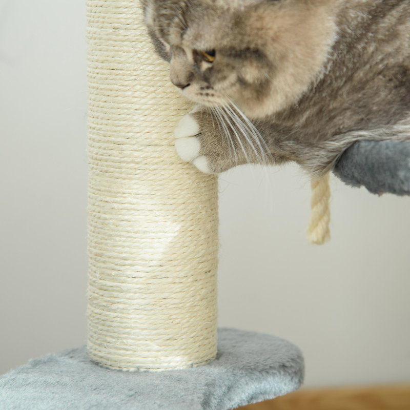 65cm H Cat Tree, Grey