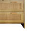 Commode 4 tiroirs en rotin-1873620025