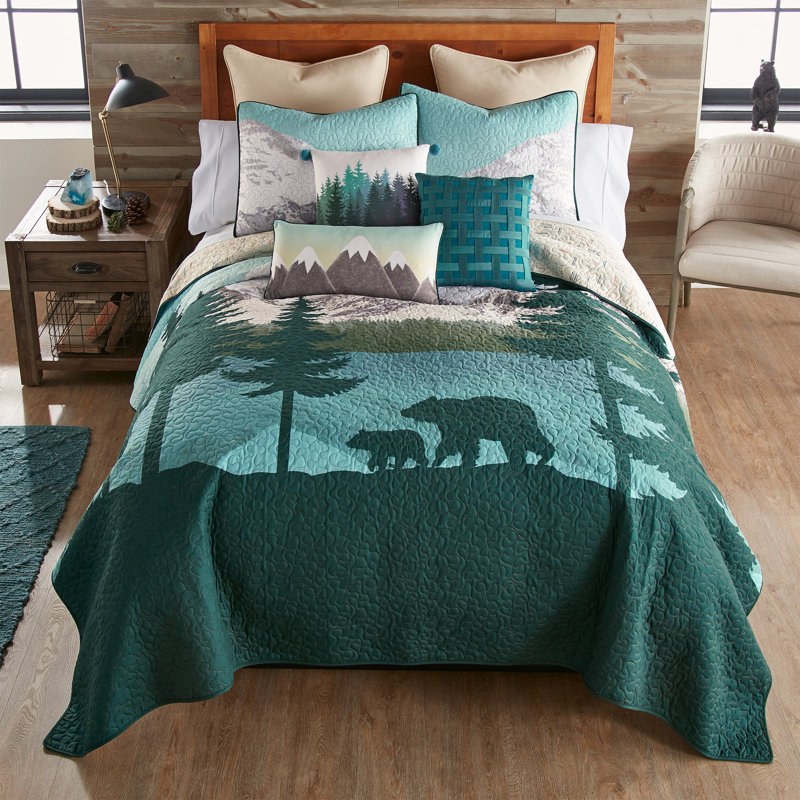 Bear Mountain Tree Dec Pillow