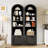 Tall Arched Bookcase-334278230