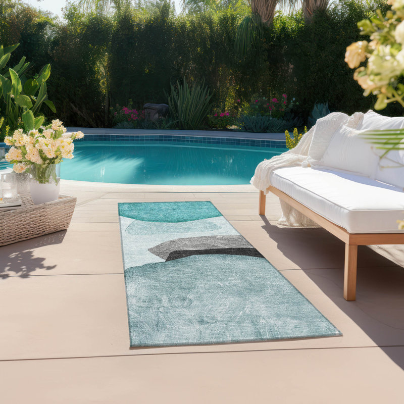Tapis intérieur / extérieur Altair, Tapis de couloir 2 pi 3 po x 7 pi 6 po