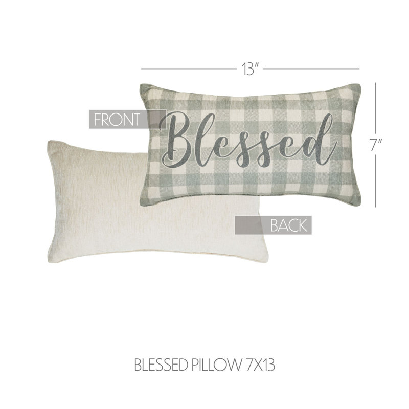 Coussin 7 x 13 po Celebrate Grace