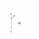 Lombardia Pressure Balanced Complete Shower System with Rough-in Valve