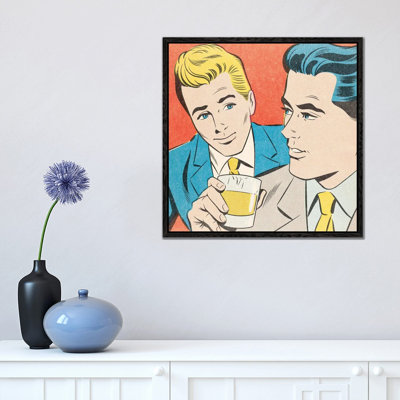 Flirt by Joseph McDermott - Print on Canvas