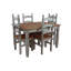 Pegasus 4 -Person Pine Solid Wood Dining Set