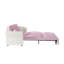74.8" Queen Pull Out Sofa Bed - 3-In-1 Convertible Tufted Velvet Loveseat With 2 Soft Pillows​-305268315
